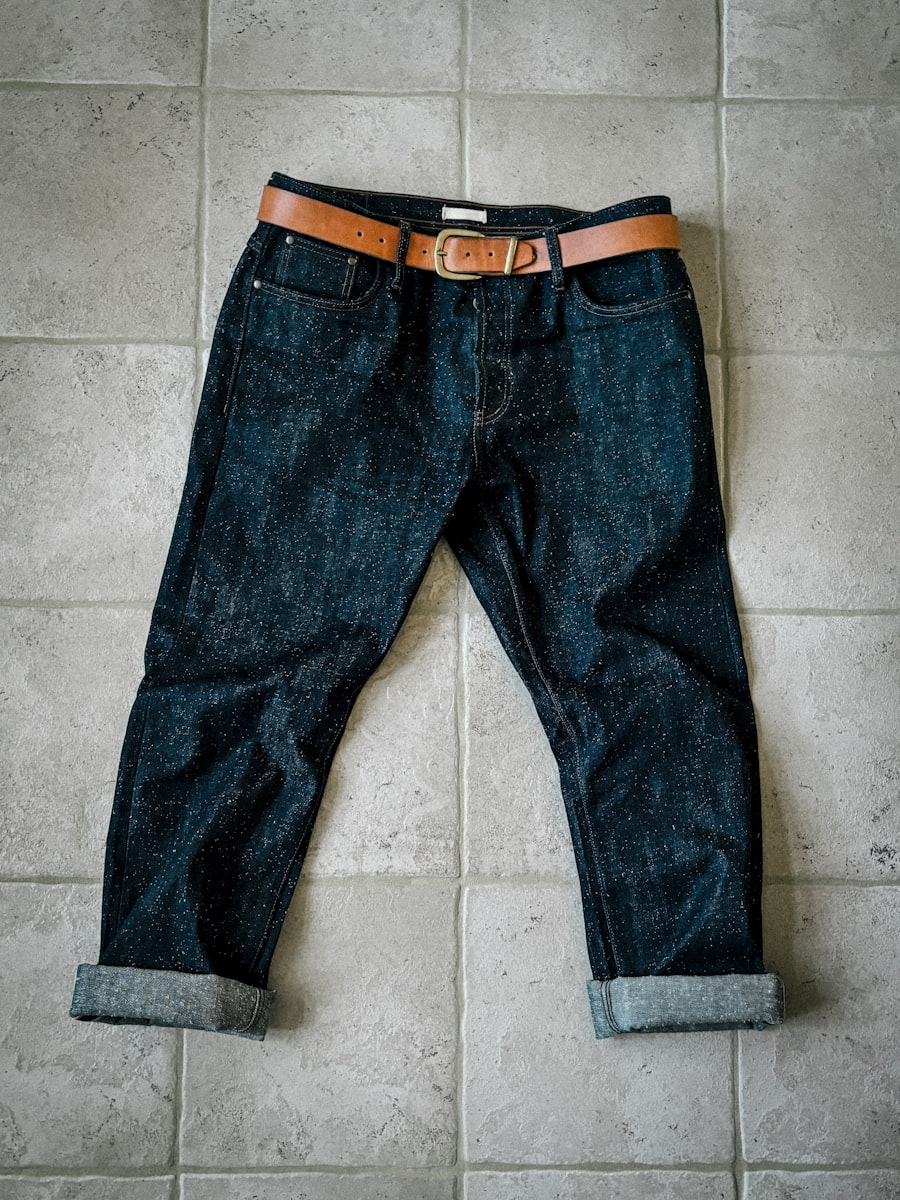Raw selvedge straight