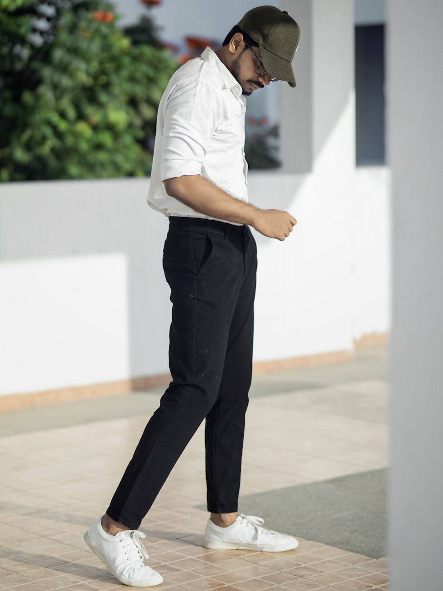 Straight trouser